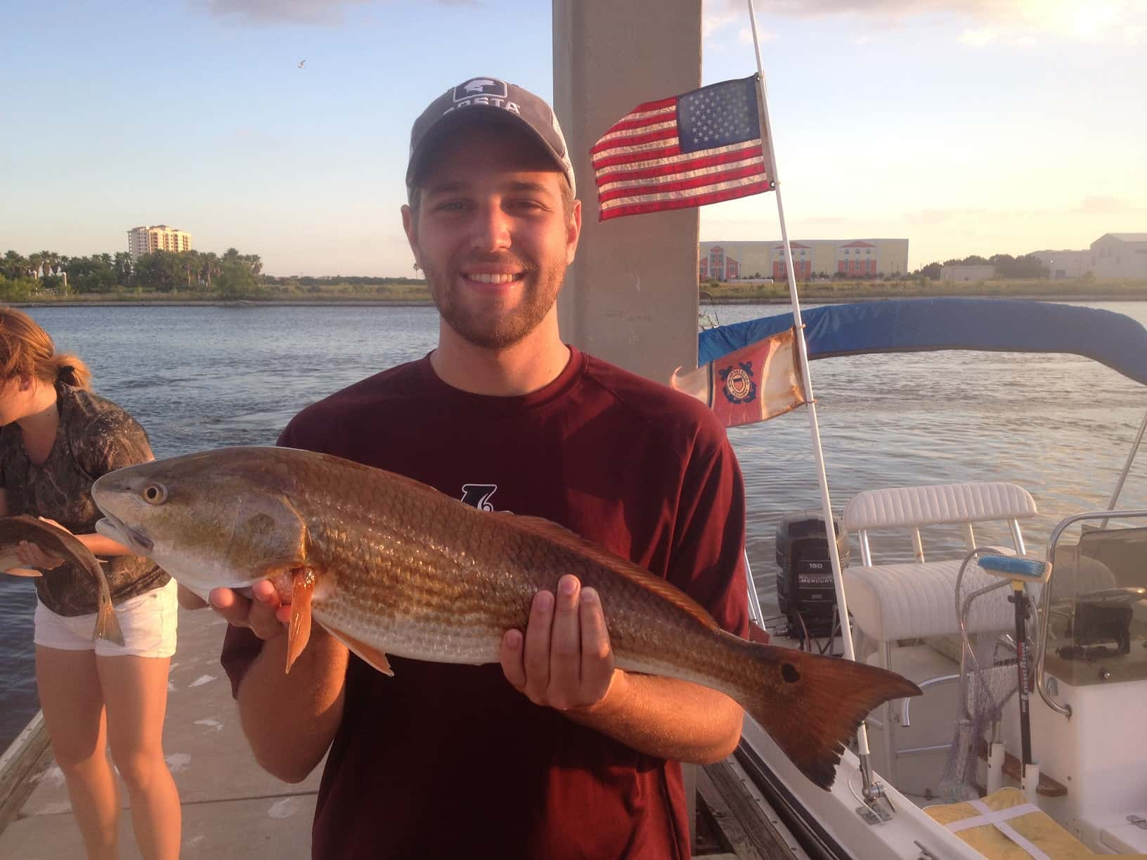 austin-with-a-nice-redfish-in-tampa-bay-shallow-point-charters