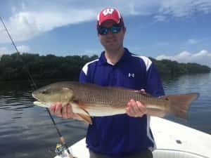 Wisconsin Fisherman Catch the Heck out of the fish!  Tampa Bay Fishing Charter 813-758-3406