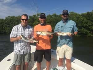 Corporate Guys Fishing Tampa Bay 813-758-3406