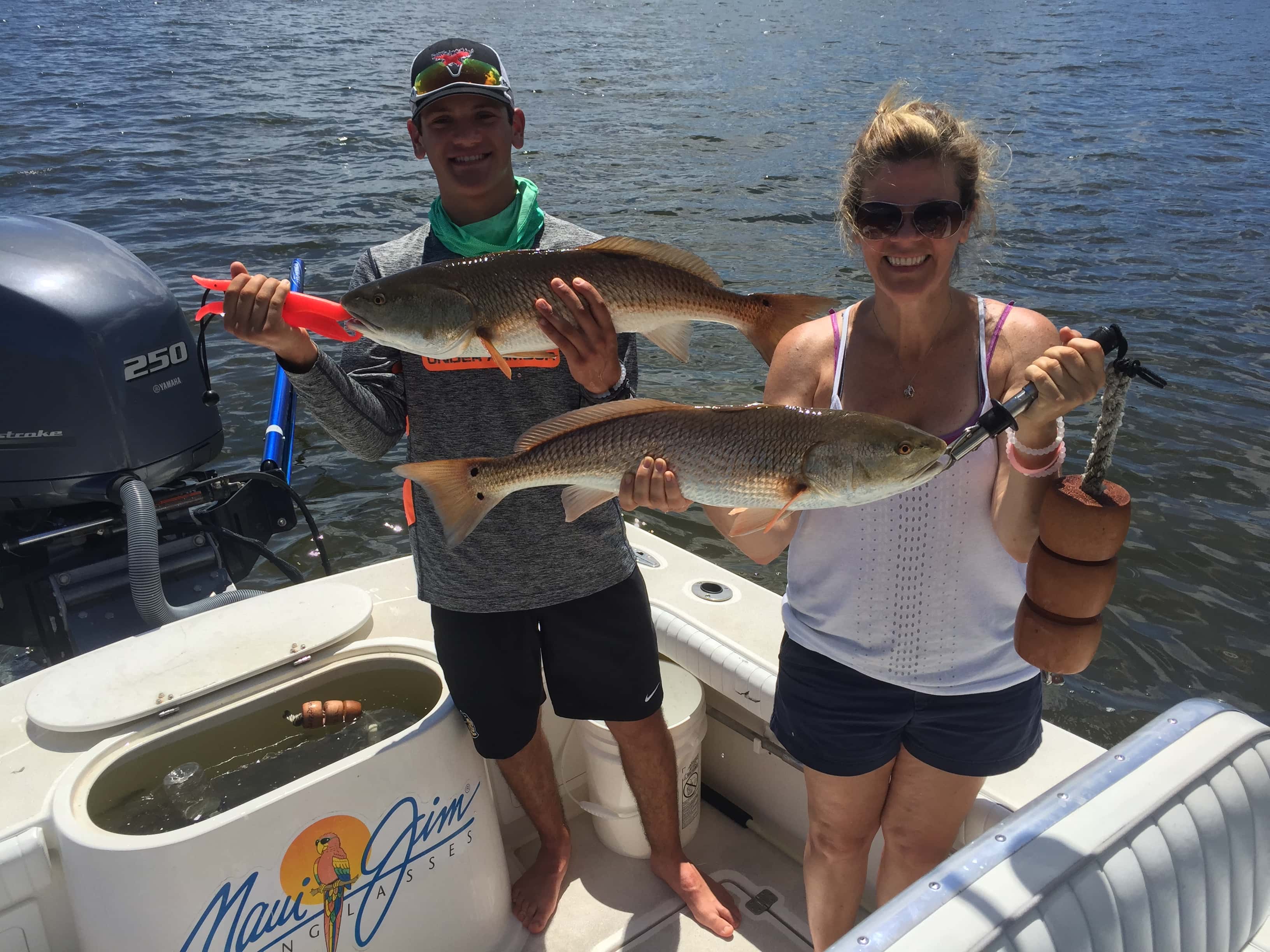 Guys Fishing Trip in Tampa Bay goes well with Shallow Point